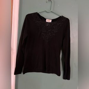 tabots size M black color blouse good condition